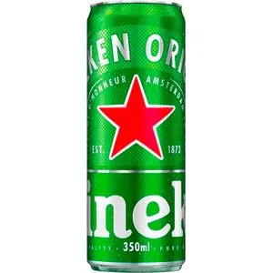 Cerveja Heineken Sleek Lata com 350ml