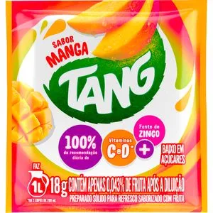 Refresco em Pó Tang Manga Envelope com 18g