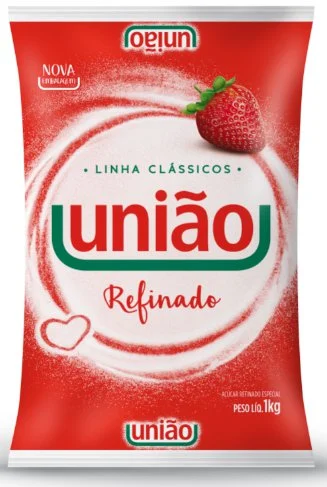 Açúcar Refinado União Pacote 1kg