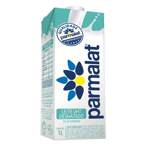Leite UHT Parmalat Desnatado 1L